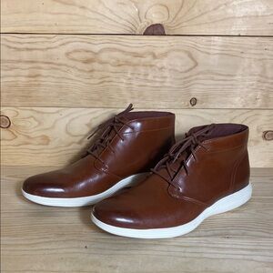 Cole Haan Men's Brown Leather Chukka‎ boots size 13
